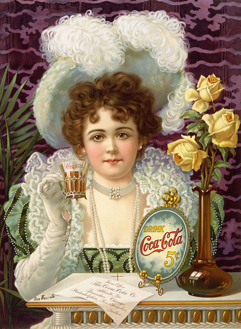 Manifesto dela Cola Cola originario del 1890 Manifesto dela Cola Cola originario del 1890
